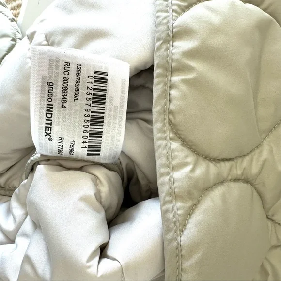 Zara Quilted Boxy Liner Jacket - Picture 7 of 12